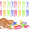 Colorful Cat Spring Toys Interactive Coil Play Set 16 Pieces 5