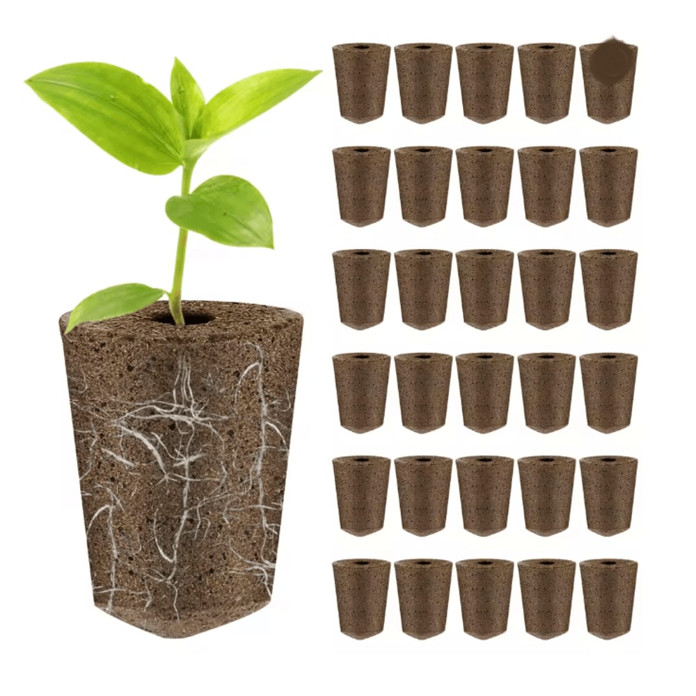 Hydroponic Seed Starter Sponges Replacement Grow Pods For Strong Root Growth 5