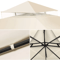 Waterproof Garden Gazebo Replacement Canopy Roof Cover For Outdoor Shade 1