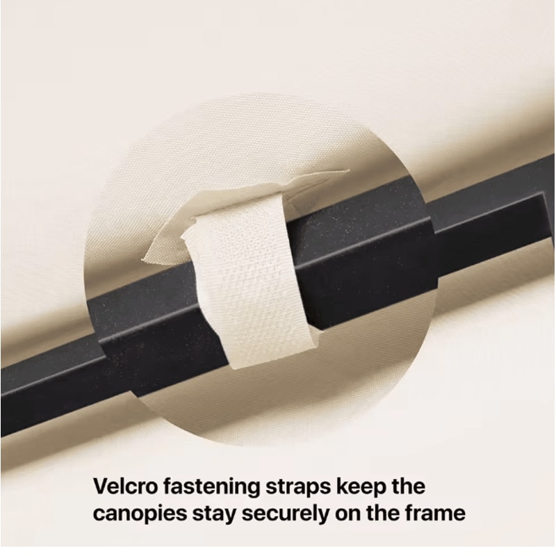 Waterproof Garden Gazebo Replacement Canopy Roof Cover For Outdoor Shade 2