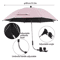 Universal Baby Stroller Umbrella Adjustable UV Protection Shade For Prams 10