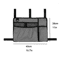 Large Capacity Walker Storage Bag With Cup Holder For Wheelchairs And Rollators 5