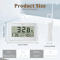 Digital Fridge Thermometer With Hook For Refrigerator And Freezer Monitoring 4