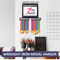 Metal Sports Medal Display Rack Football Race Medal Wall Organizer 0
