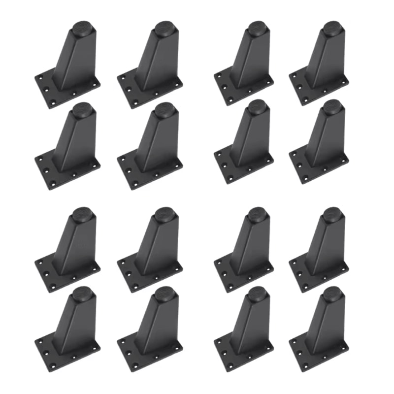 Adjustable Metal Furniture Legs Non Slip Support Feet For Sofa Bed And Cabinets 6