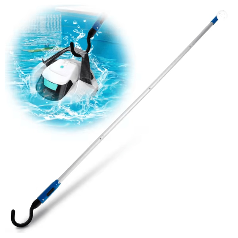 Robotic Pool Cleaner Retrieval Hook Detachable Pole Accessory 0