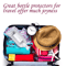 Reusable Wine Bottle Travel Protector Bags With Bubble Liner Set 3