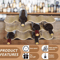 Wooden Wine Rack Countertop Bottle Holder Stand With 2 Or 3 Tier Storage 2