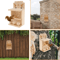 Large Wooden Squirrel Feeder Outdoor Squirrel House With Durable Design 3