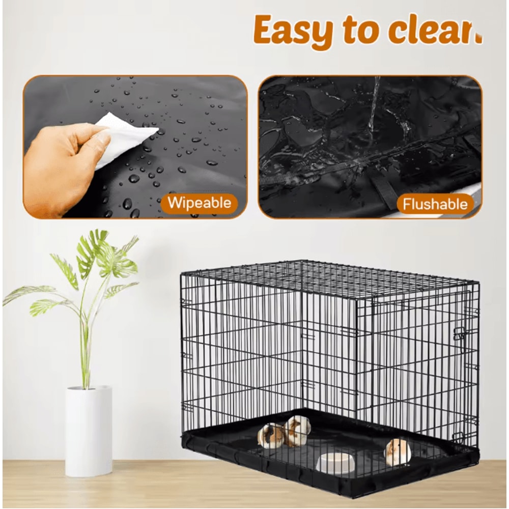 Waterproof Guinea Pig Cage Liner Oxford Cloth Habitat Base Pad 2