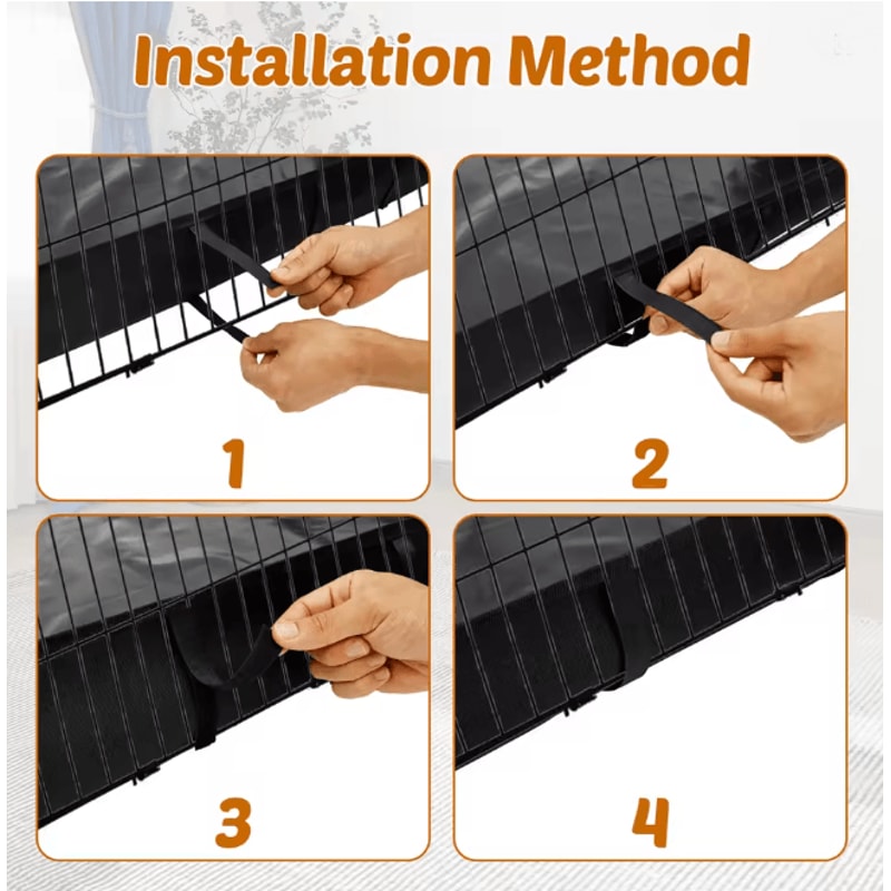 Waterproof Guinea Pig Cage Liner Oxford Cloth Habitat Base Pad 3