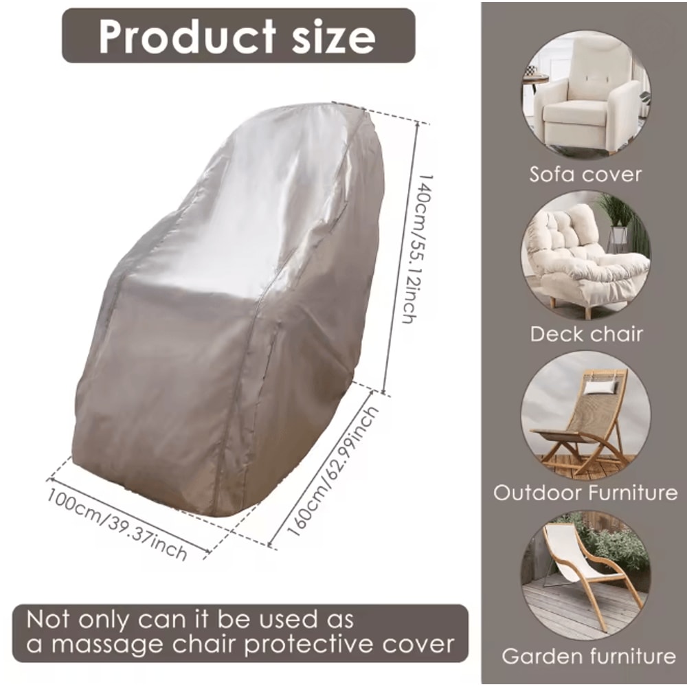 Waterproof Massage Chair Cover Oxford Fabric Recliner Protector 5