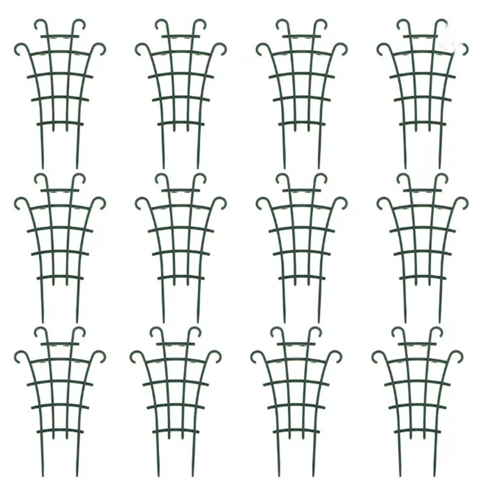 Garden Plant Climbing Trellis Set Reusable Vegetable Support Stakes For Pots 4