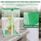 Portable Mini Greenhouse PVC Plant Cover With Stakes For Outdoor Gardening 1