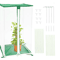 Portable Mini Greenhouse PVC Plant Cover With Stakes For Outdoor Gardening 3