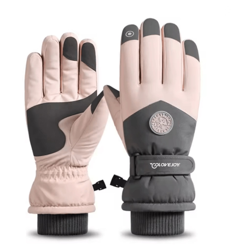 Waterproof Winter Ski Gloves Touch Screen Thermal Snow Gloves 6