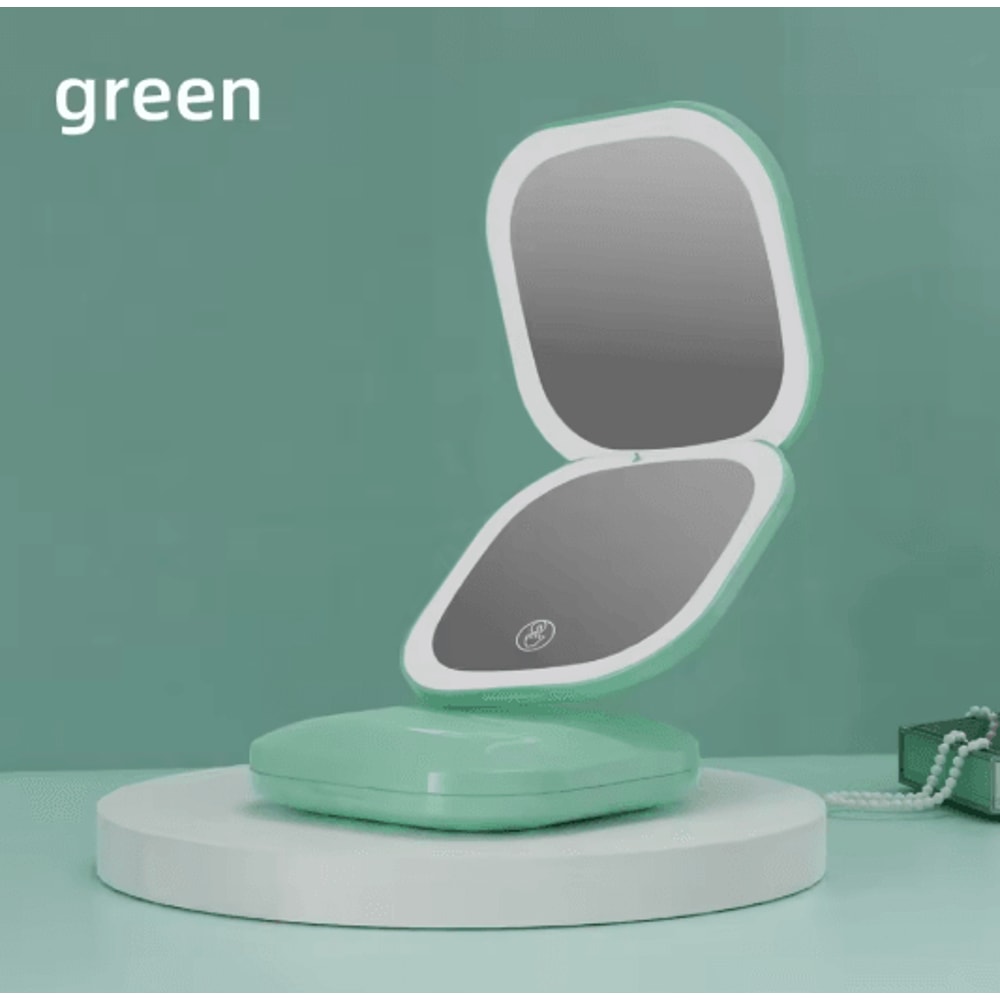 Portable LED Makeup Mirror With 3x Magnification Touch Control And USB Charging 6