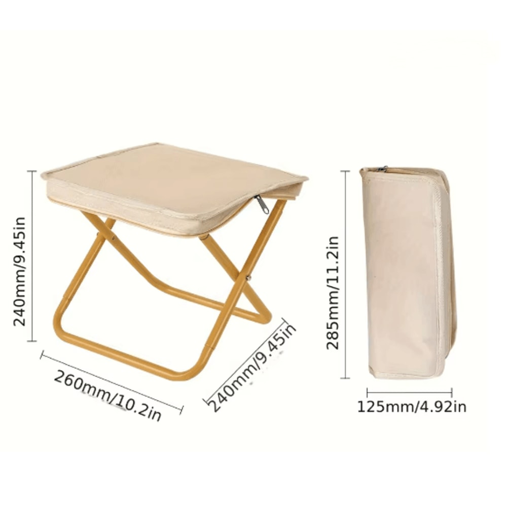 Portable Folding Camping Chair Lightweight Outdoor Travel Fishing Stool 3