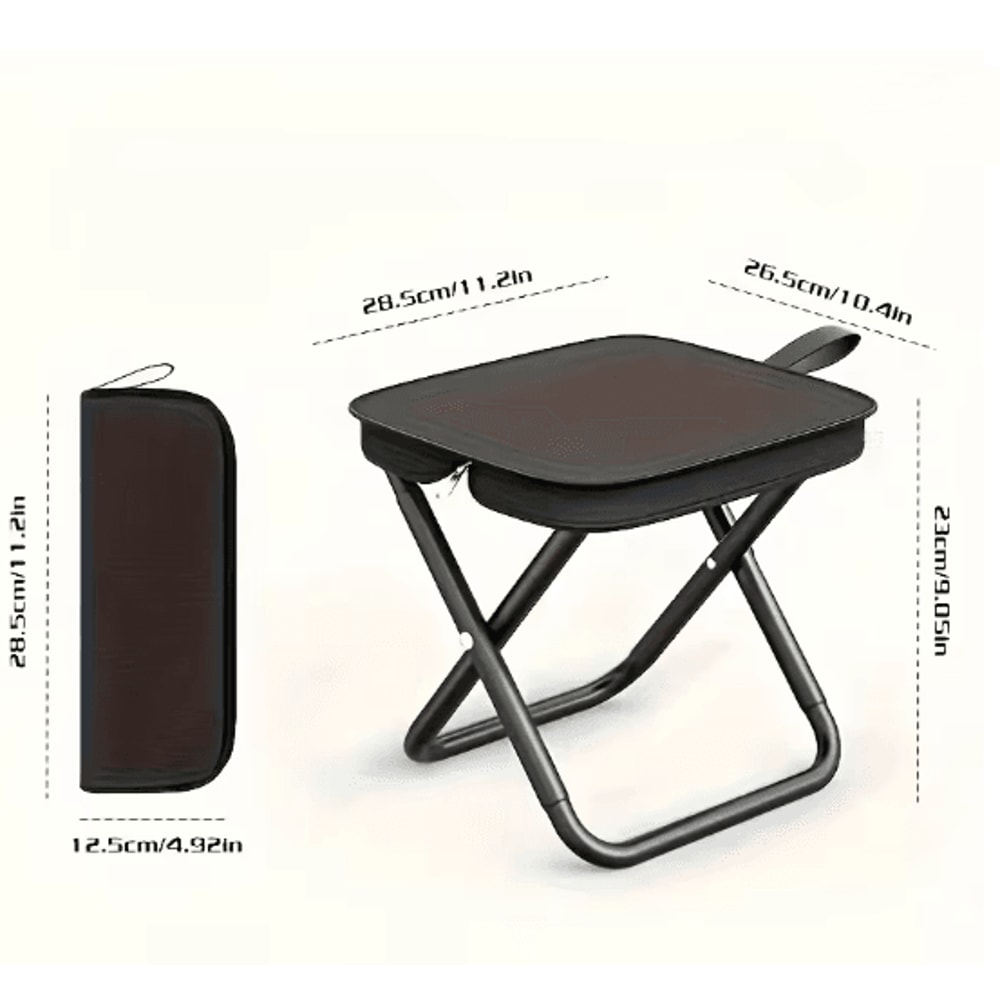 Portable Folding Camping Chair Lightweight Outdoor Travel Fishing Stool 4