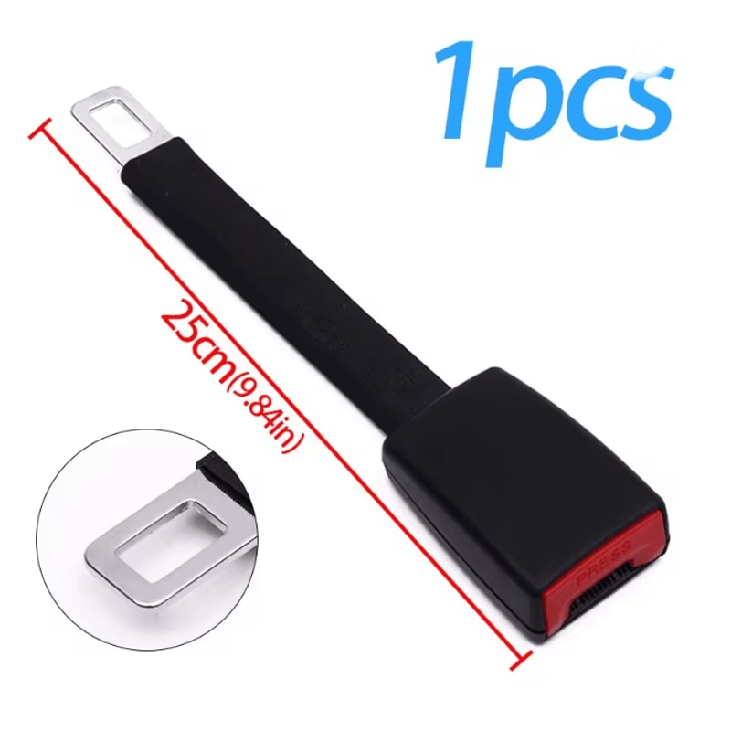 Car Seat Belt Extender Buckle Comfortable Lengthening Adapter 9