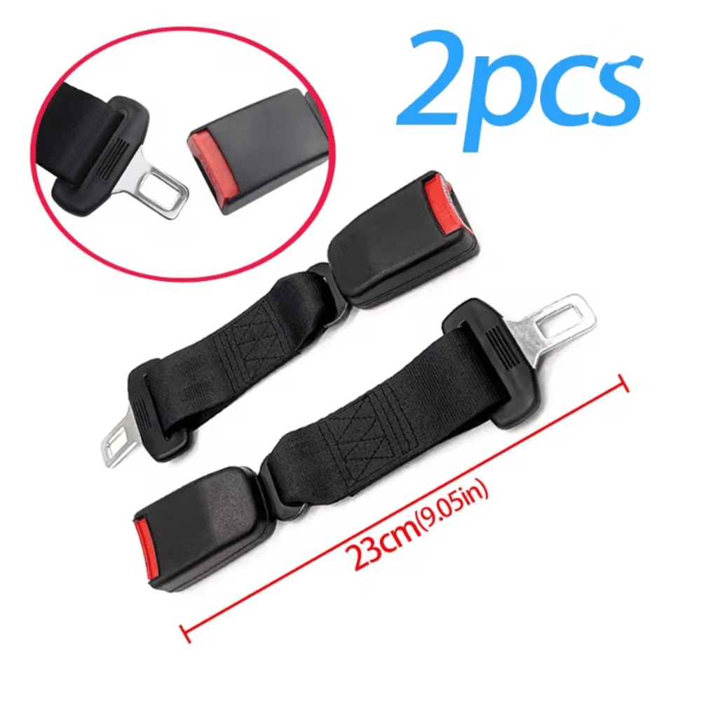 Car Seat Belt Extender Buckle Comfortable Lengthening Adapter 8
