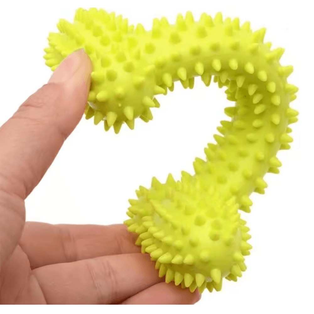 Rubber Pacifier Dog Chew Toy Interactive Teeth Cleaning Soother 3