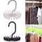 360 Degree Rotating Scarf Tie Belt Organizer Hanger With 20 Hooks 0