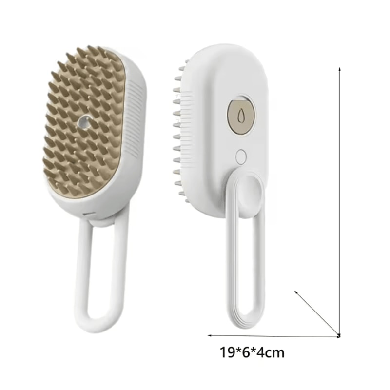 Pet Steam Grooming Brush Spray Comb For Cats And Dogs 4