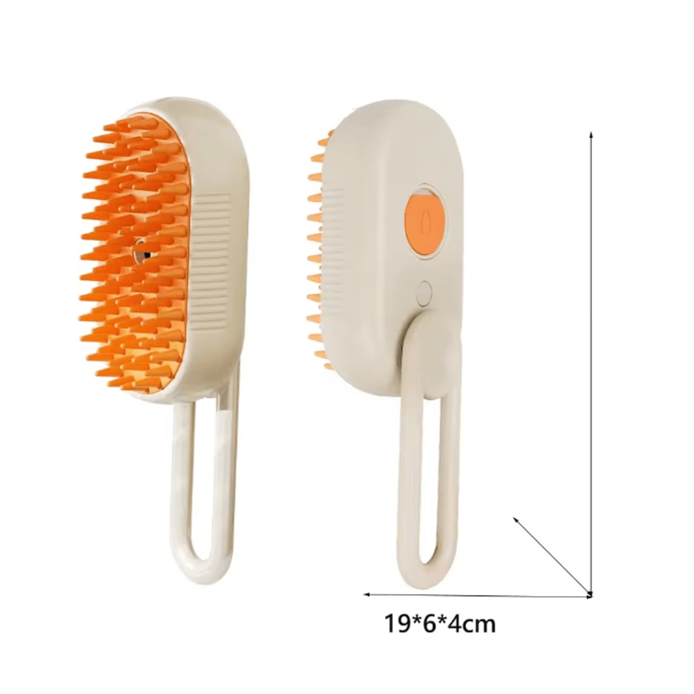 Pet Steam Grooming Brush Spray Comb For Cats And Dogs 5