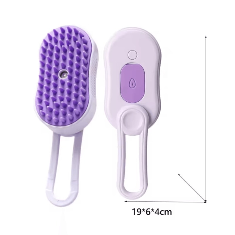 Pet Steam Grooming Brush Spray Comb For Cats And Dogs 6