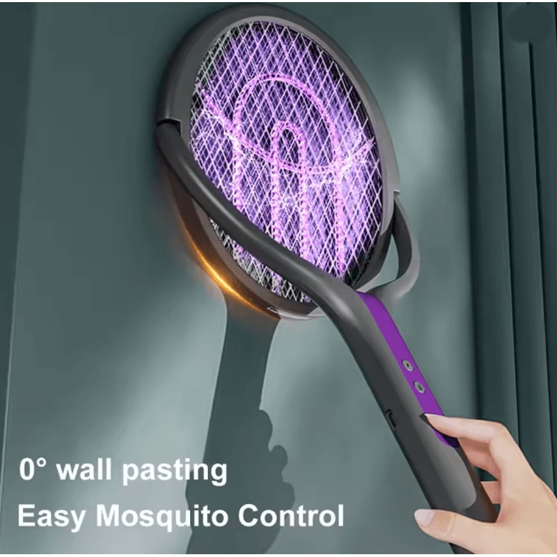 2 In 1 Electric Mosquito Swatter Bug Zapper And Trap Lamp 1