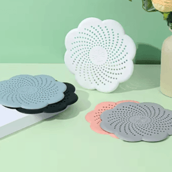 flower silicone drain cover hair catcher sink strainer