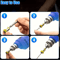 Magnetic Screw Ring Drill Bit Set With Non Slip Magnetizer 2