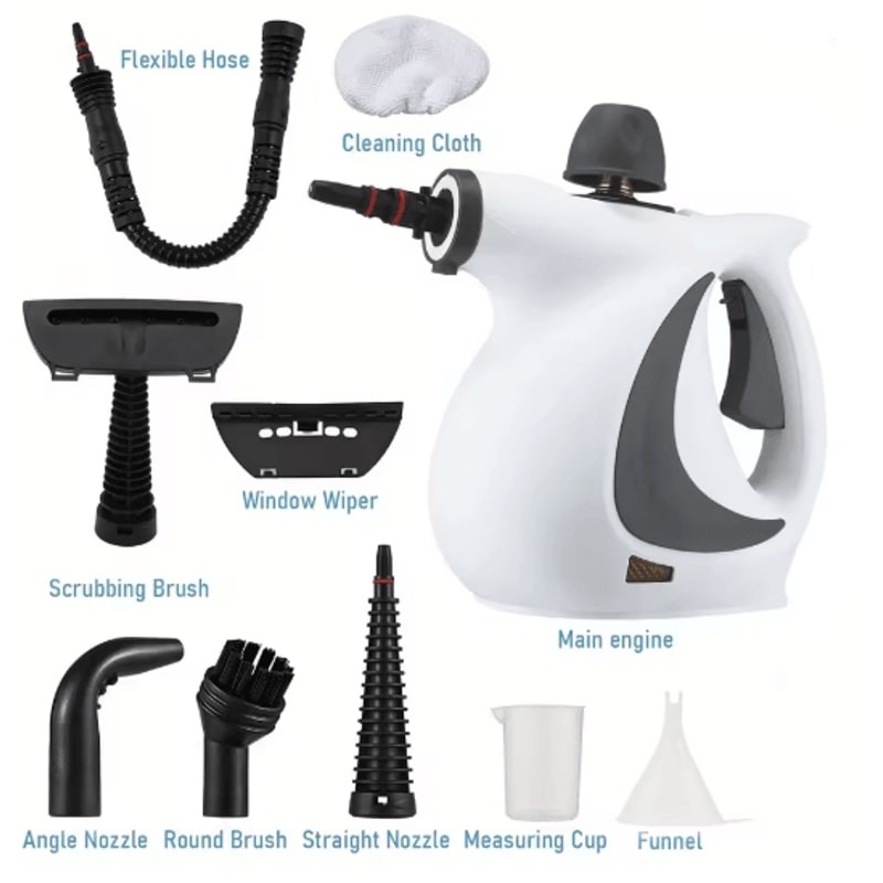 Portable Handheld Steam Cleaner For Kitchen Bathroom And Car 5