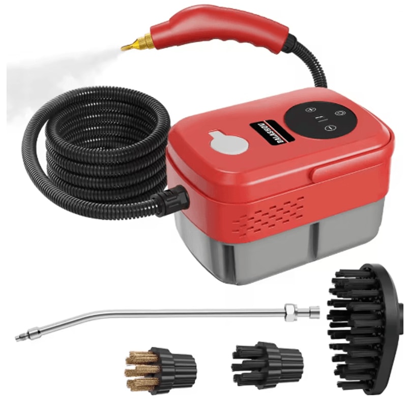 2500W High Temperature Handheld Steam Cleaner For Home And Car 5