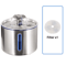 Stainless Steel Cat Water Fountain 25L Automatic Pet Water Dispenser 3
