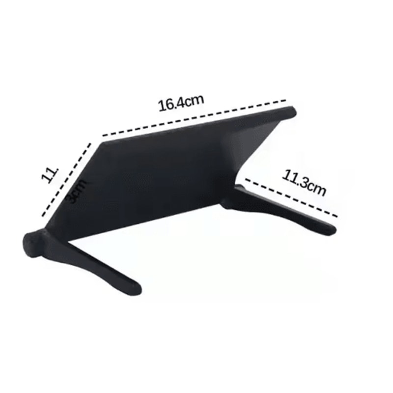 No Drill TV Screen Storage Rack For Router And Set Top Box 4