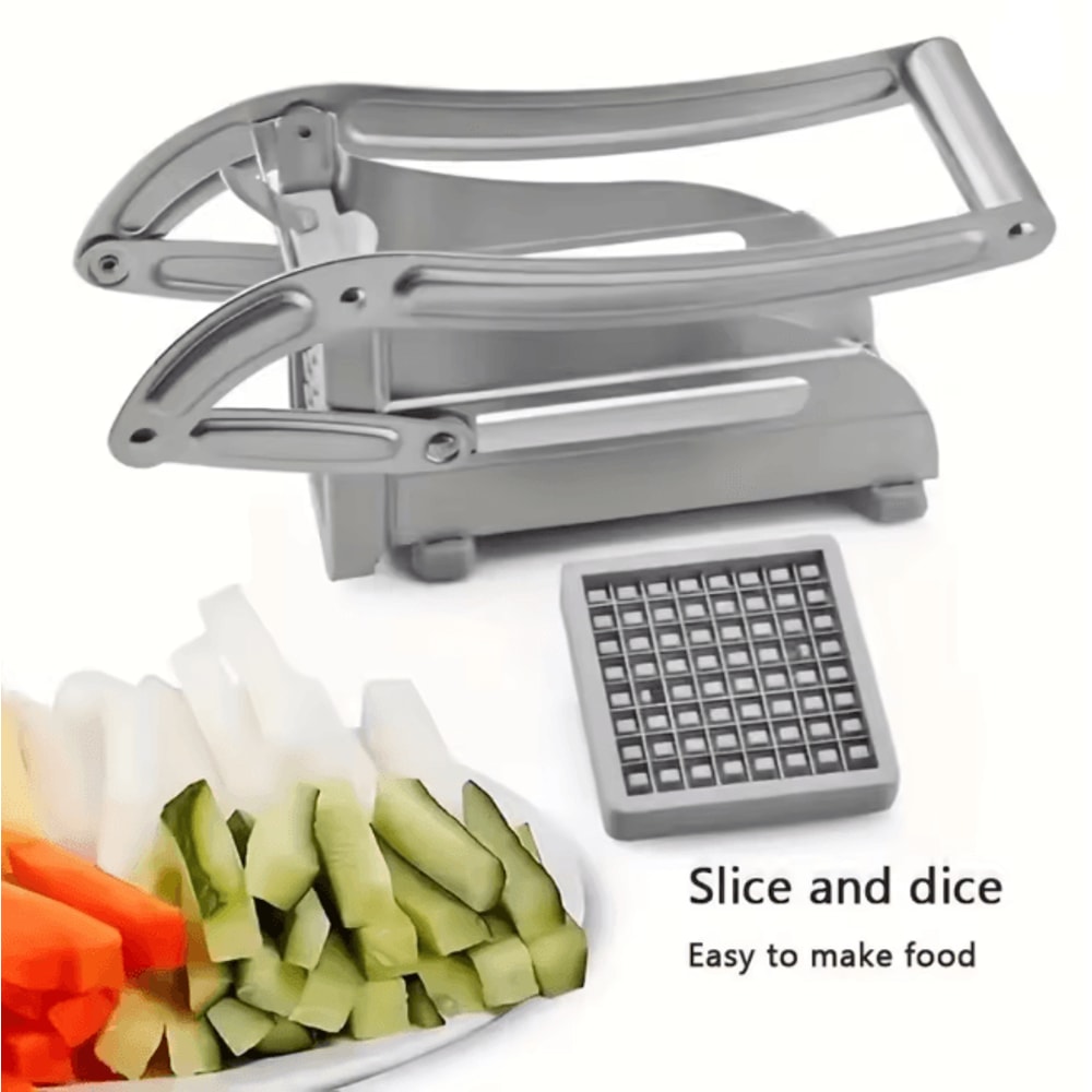 ProChef 4 In 1 Manual Potato Cutter French Fry Slicer Vegetable Chopper 3