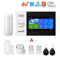 PGST Smart Home Security Alarm System 4G Wireless WIFI With Touch Screen And App Control 4