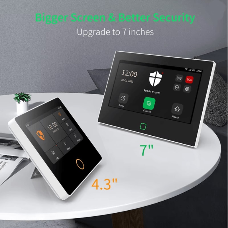 Staniot Smart Home Security Alarm System Wireless 4G WIFI With Touch Screen Siren 3