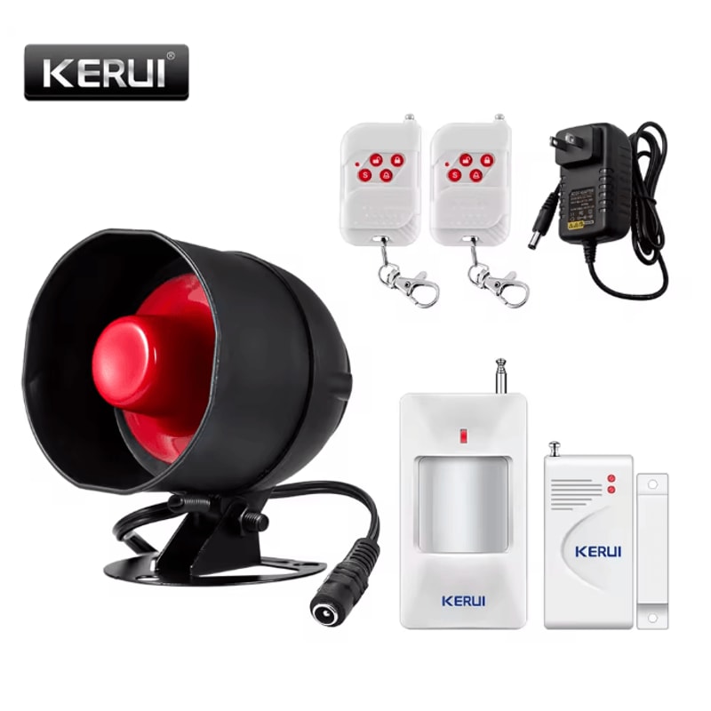 KERUI Wireless Motion Sensor Alarm Siren Standalone Home Security System 5