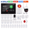 KERUI Smart Home Security Alarm System Wireless 4G WIFI With Touch Screen Panel 4