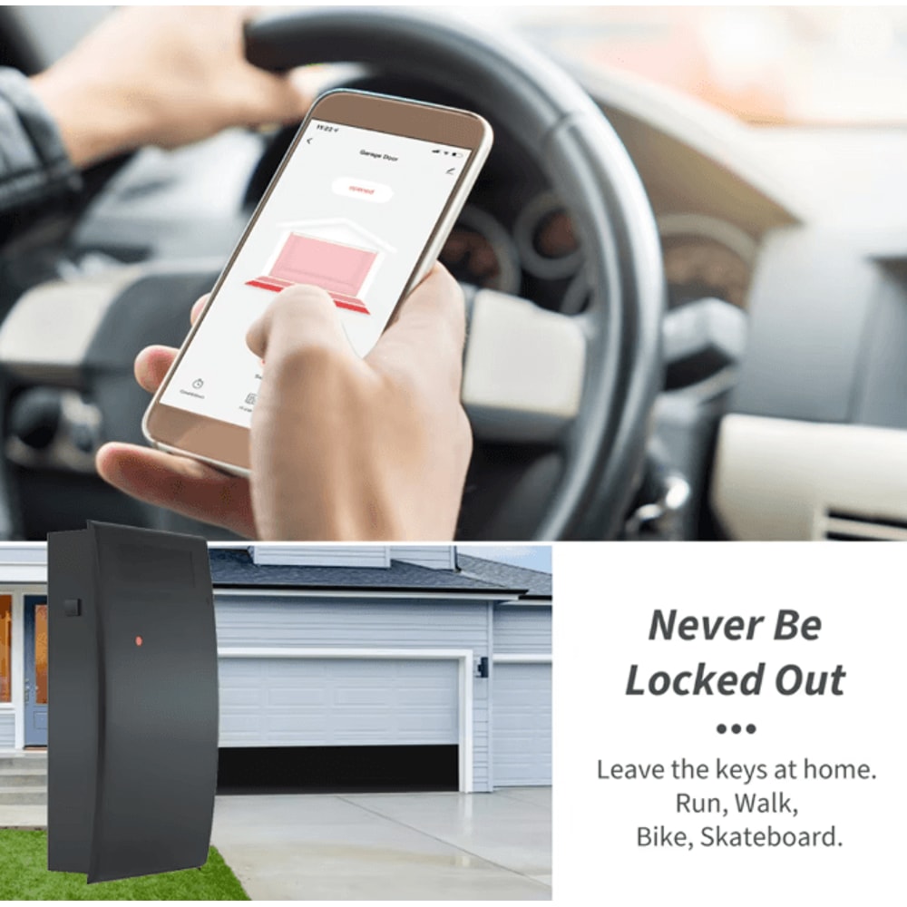 WG01 Smart Garage Door Opener Controller Tuya WIFI With App And Voice Control 4