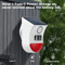 Solar Outdoor PIR Motion Alarm Siren WIFI Smart Security With App Control 1