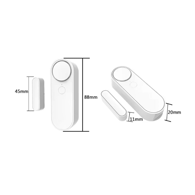 Tuya WIFI Door Window Sensor Alarm Smart Entry Security With Siren 3