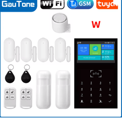 pg109 smart home security alarm system wifi gsm with touch screen and app control