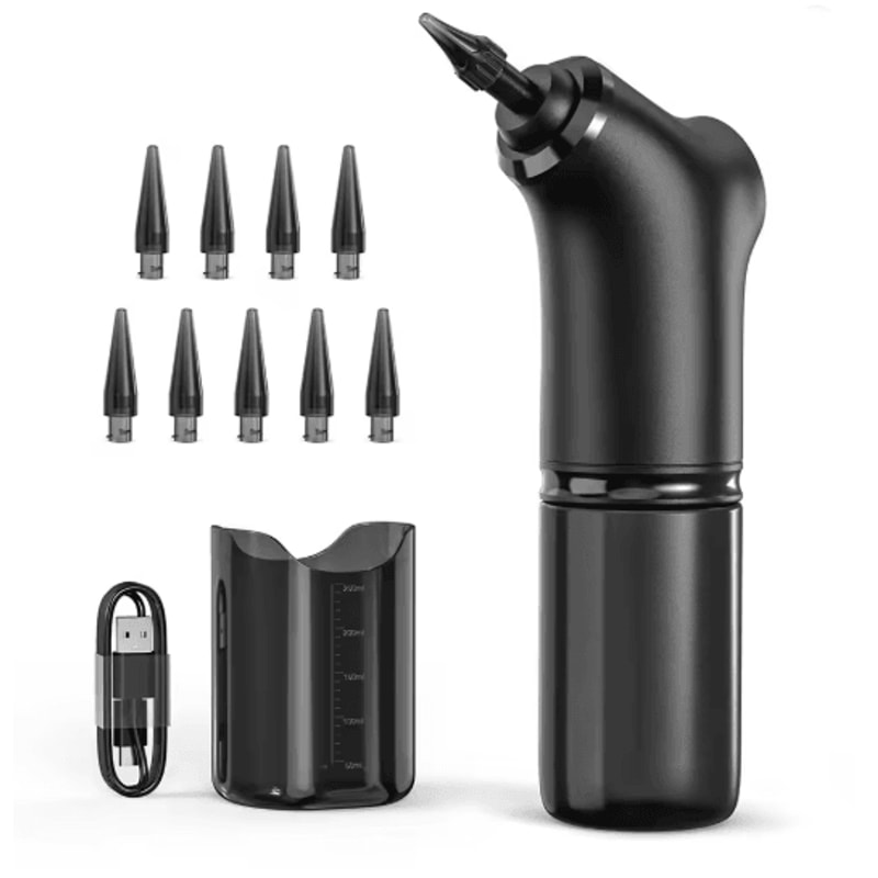 PureFlow Electric Ear Cleaner With Water Irrigation And Pressure Control 3