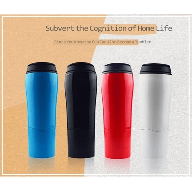 GripSafe Magic Suction Cup Anti Spill Water Cup For Kids And Travel 0