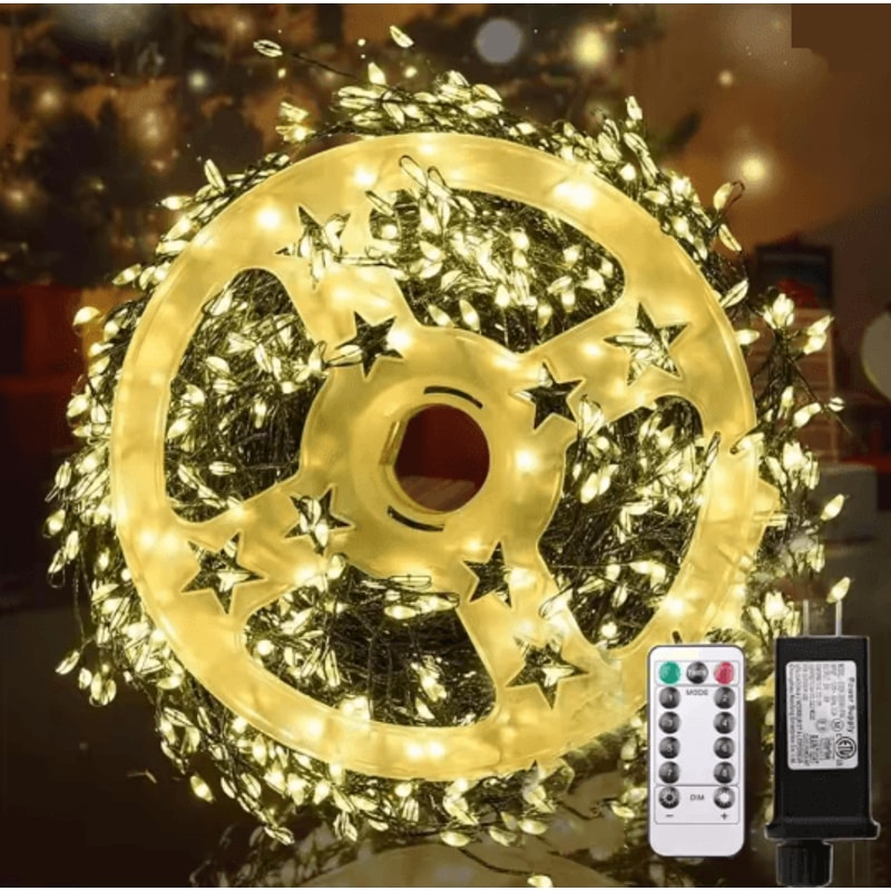 StarWeave Remote Control Copper Wire String Lights For Indoor And Outdoor Decor 3