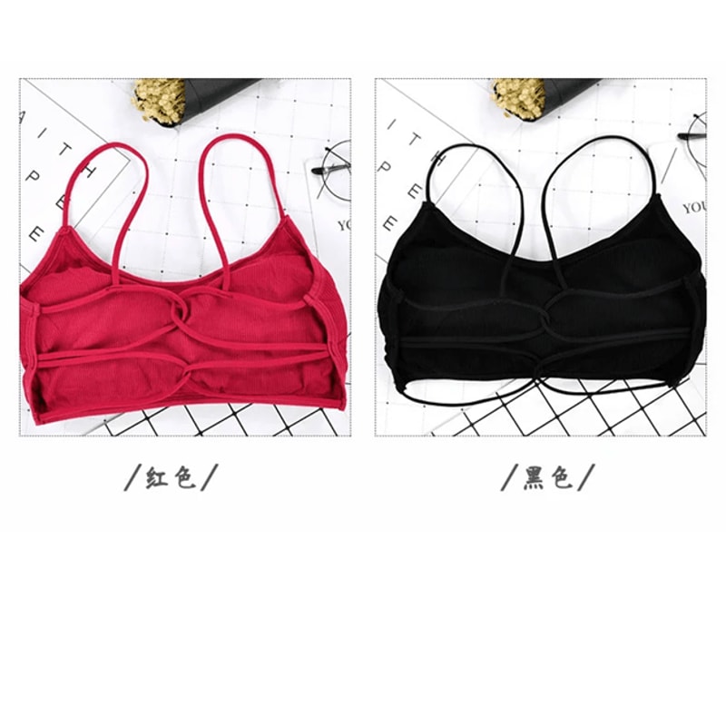 FlexEase Wireless Sports Bra With Removable Pads And Beauty Back Design 1